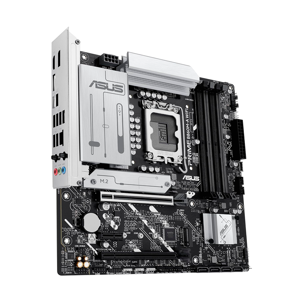 Tarjeta Madre ASUS PRIME B860M-A WIFI CSM | Socket 1851 | Micro ATX