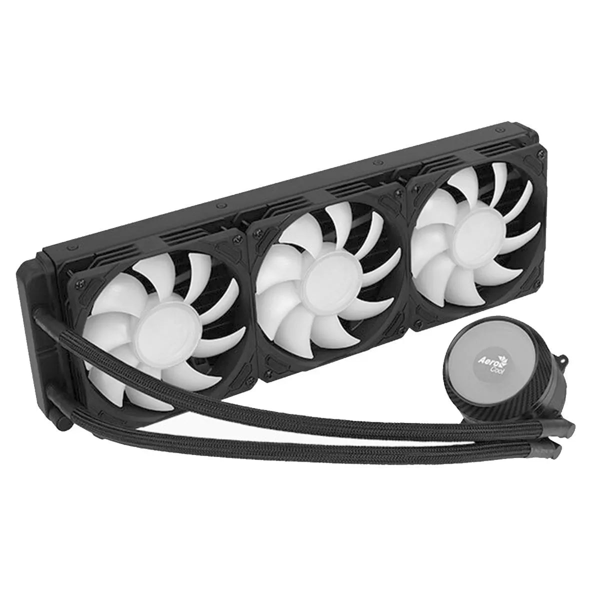 Enfriamiento Líquido Aerocool Mirage L360, 360mm, Negro, ARGB.