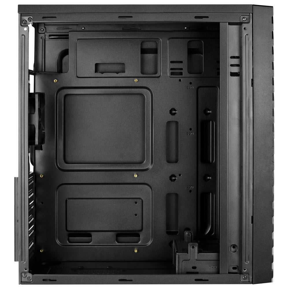 Gabinete Aerocool Streak C/Cristal Templado RGB - ATX - Negro