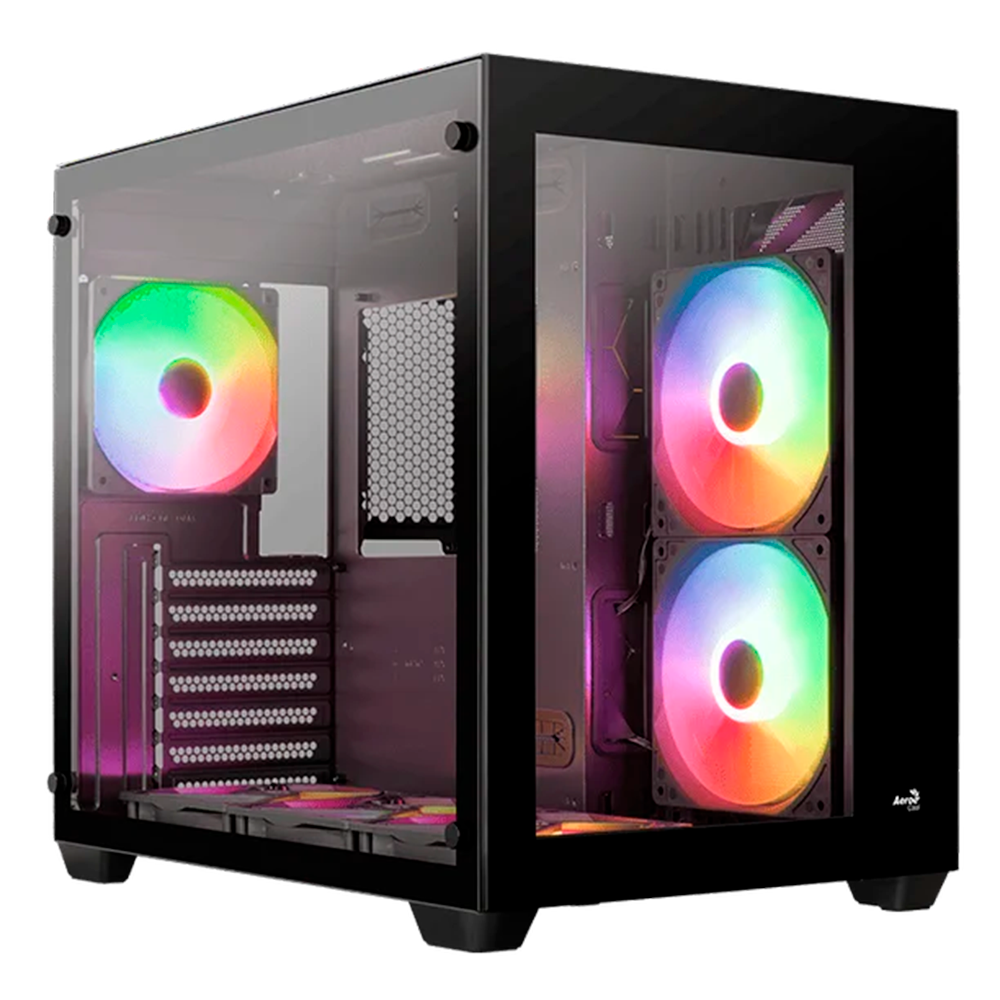 Gabinete Aerocool Dryft G-Bk-V2 Negro RGB | ATX