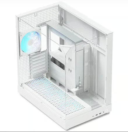 Gabinete APNX V2 | Incluye 4 Ventiladores | Cristal Templado | ATX | Blanco