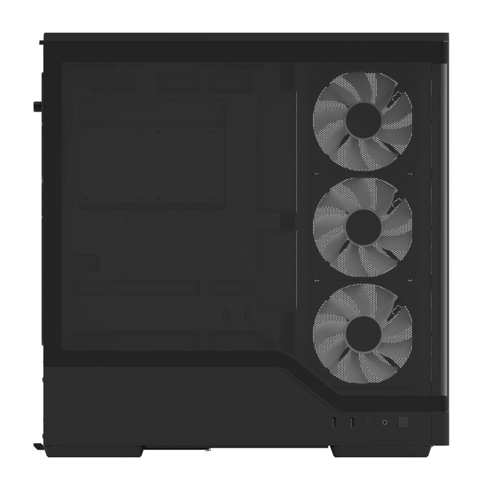Gabinete Aerocool P500A | Incluye 4 Ventiladores RGB | ATX | Negro