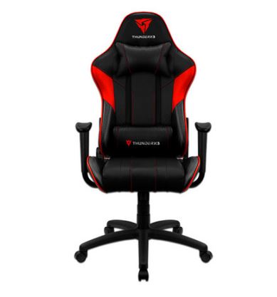 Silla Gamer Thunder X3 EC3 - Negro / Rojo