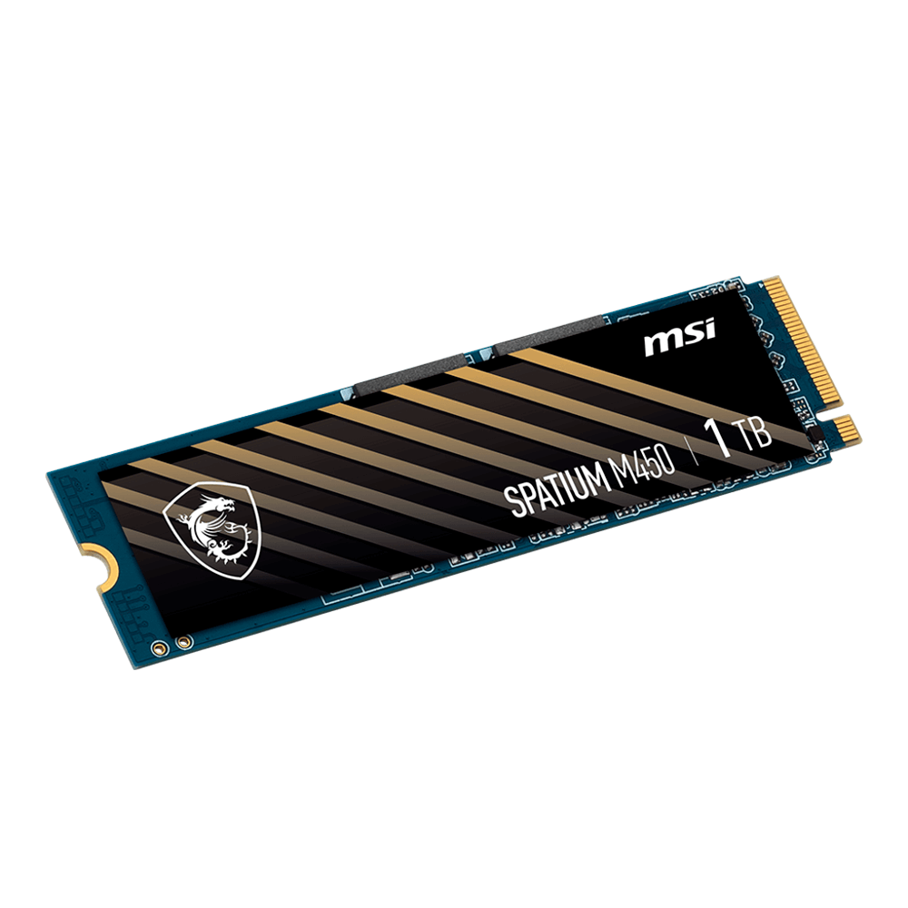 Unidad de estado solido M.2 MSI Spatium M450 500GB PCIE 4.0