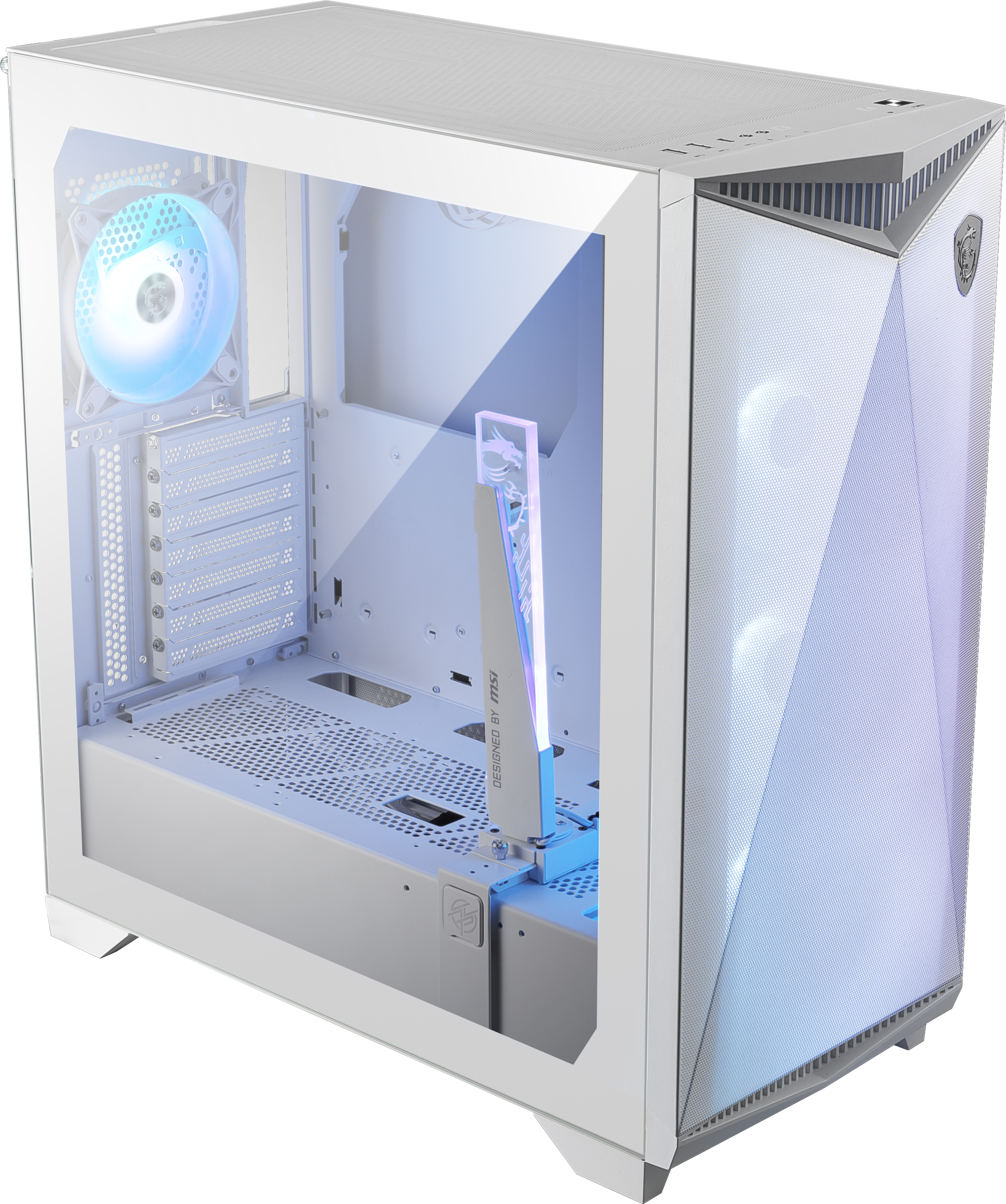 Gabinete MSI MPG Gungnir 300R AIRFLOW- ATX- Blanco