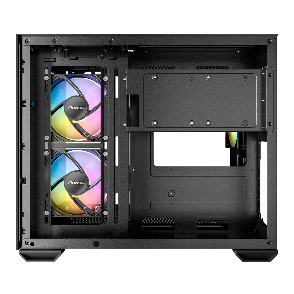 Gabinete Antec CX600M ARGB, Micro ATX, Incluye 3 Ventiladores, Negro