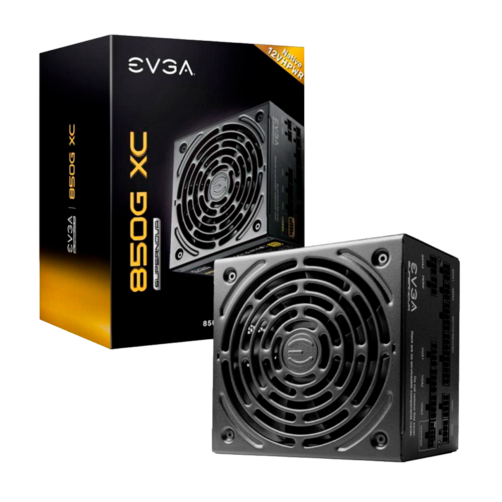 Fuente de Poder EVGA SuperNOVA 850W XC 80 PLUS Gold