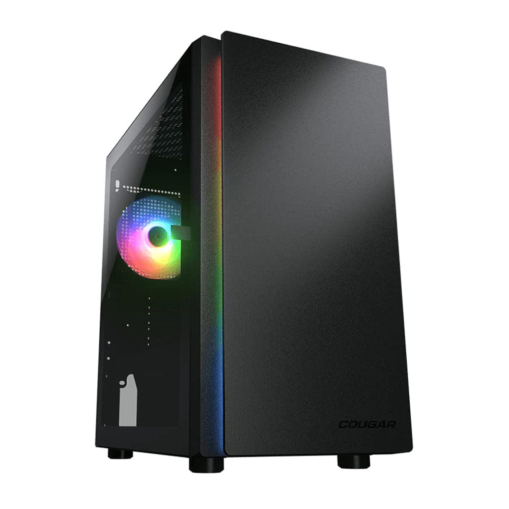 Gabinete Cougar Purity RGB - Micro ATX - Negro