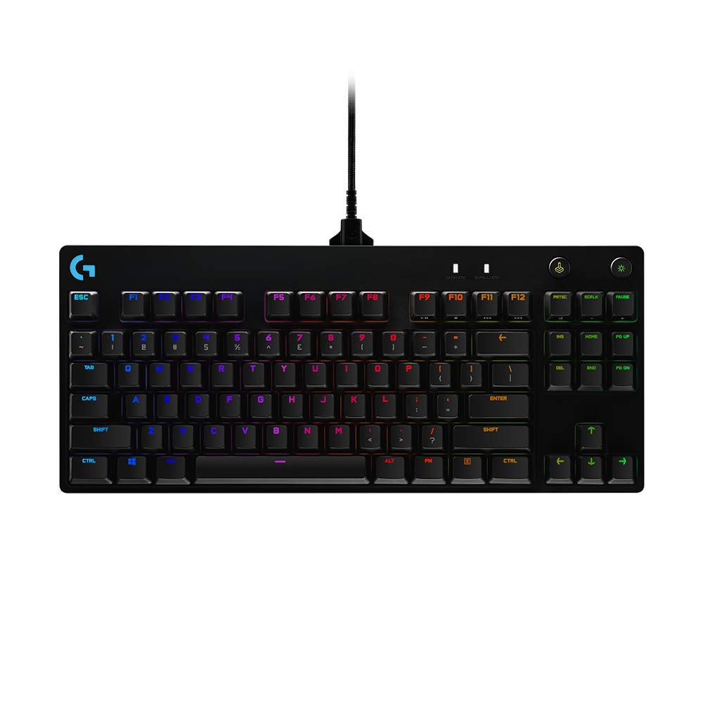 Teclado Mecánico LOGITECH PRO GAMING RGB - LightSynk Black