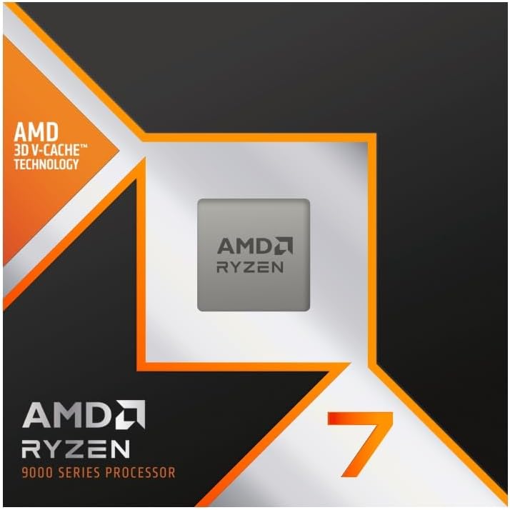 Procesador AMD Ryzen 7 9800X3D - 8 Nucleos - 5.2GHz Boost - AM5