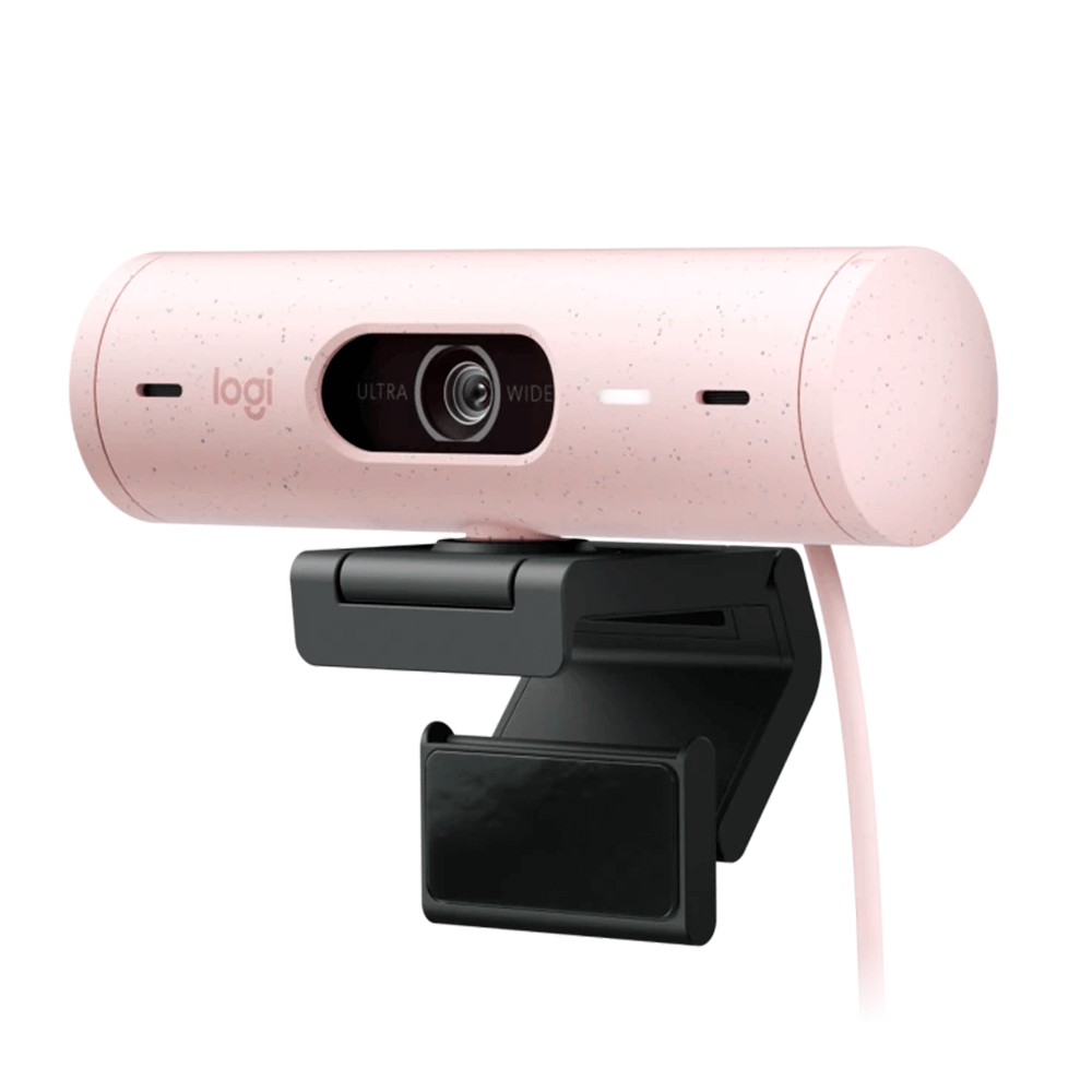 Camara Web Logitech BRIO 500 ROSA FHD 1080