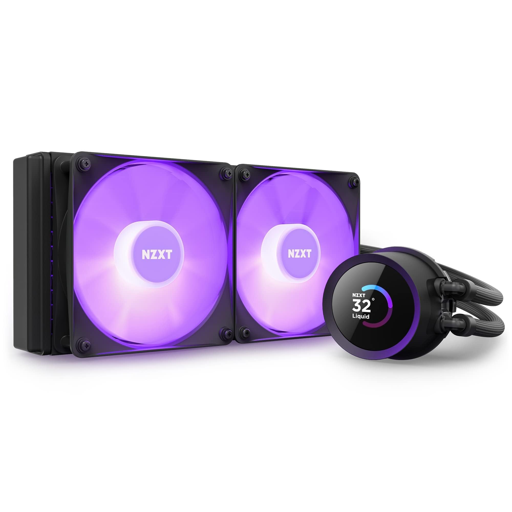 Enfriamiento Líquido NZXT Kraken 240mm RGB Negro