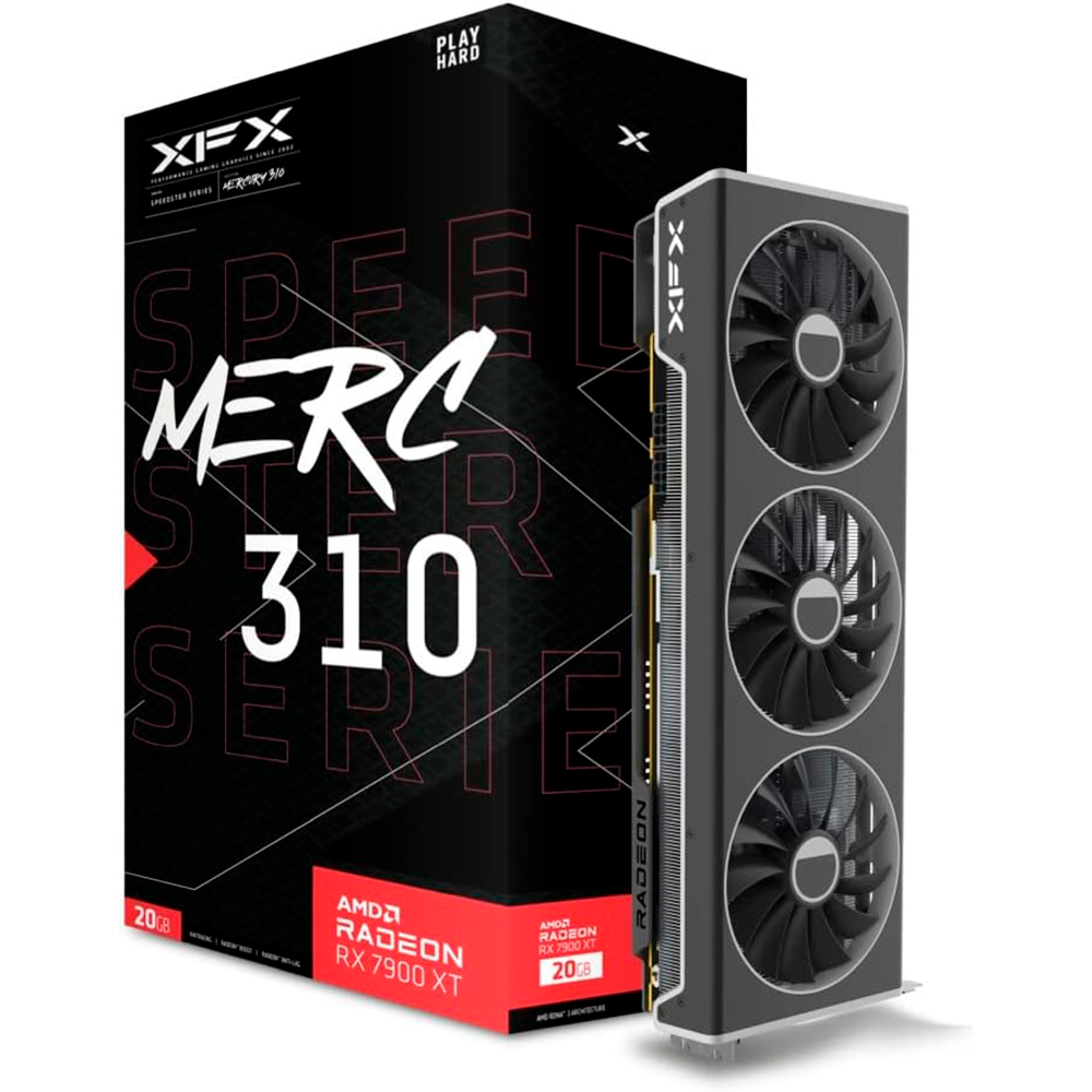 Tarjeta de Video XFX SPEEDSTER MERC310 Radeon RX 7900 XT 20GB