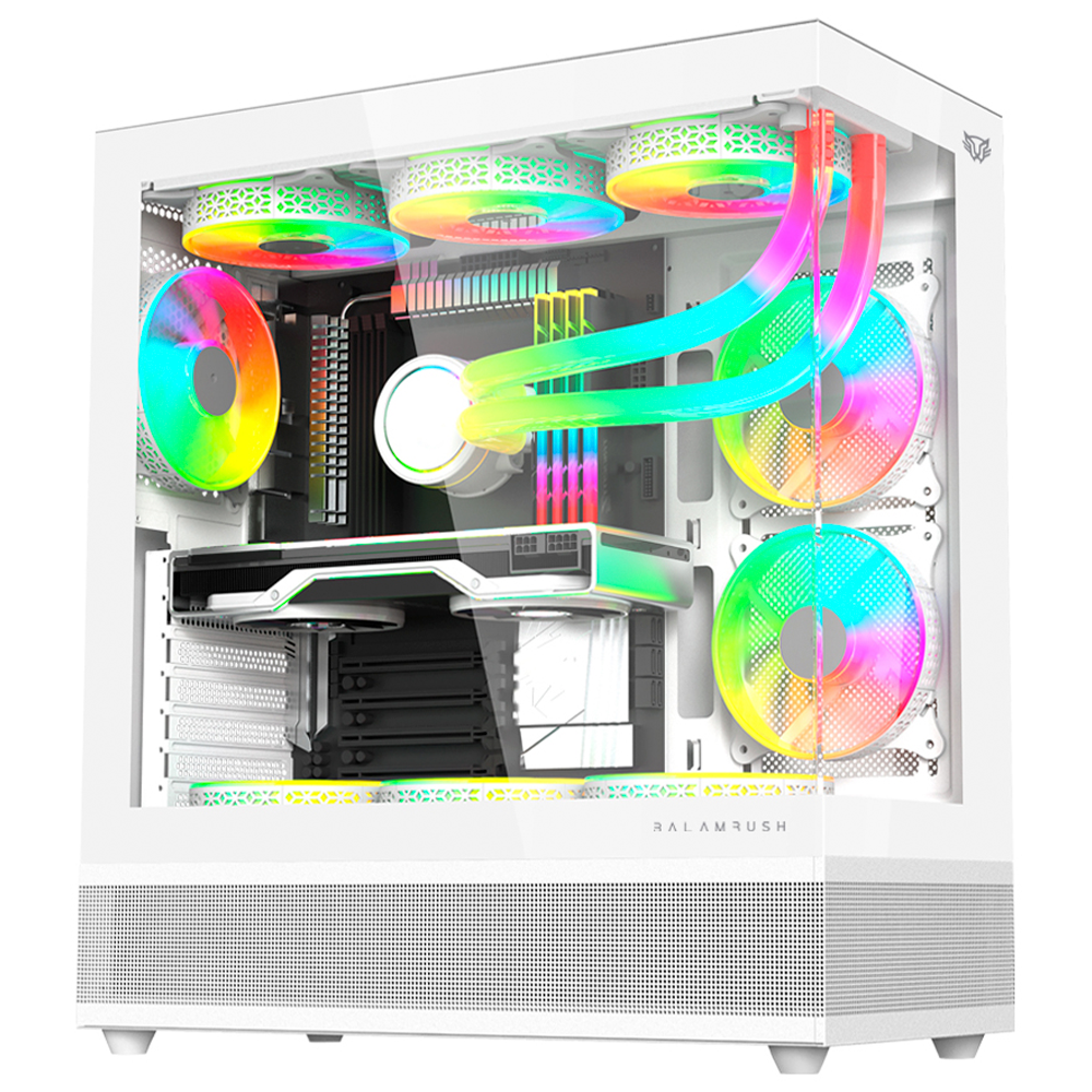 Gabinete Balam Rush Tank Super 9200TB - ATX - Blanco