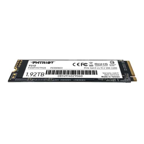 Unidad de estado Solido M.2 PATRIOT P310 960GB NVME