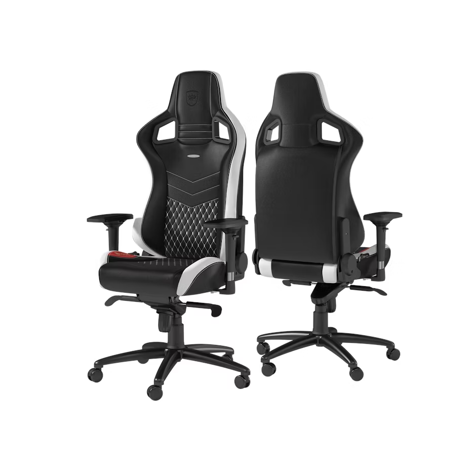 Silla Gamer Noblechairs Epic | Negro/Blanco