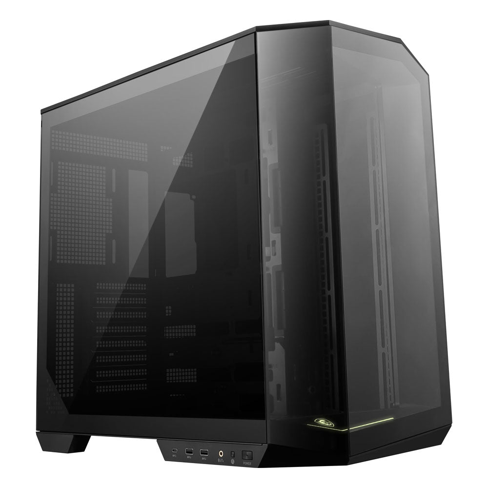 Gabinete MSI MAG PANO 100L PZ con Ventana, Midi-Tower, ATX - Negro (Sin Ventiladores)