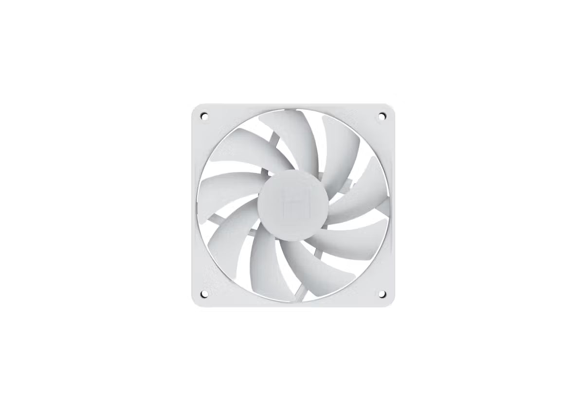 Kit de Ventiladores HYTE FA12 120mm PWM | Fan 4 Pack | Snow Blanco