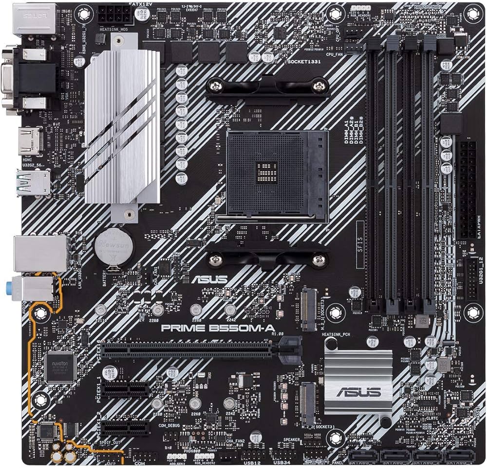 Tarjeta Madre ASUS Prime B550M-A AC