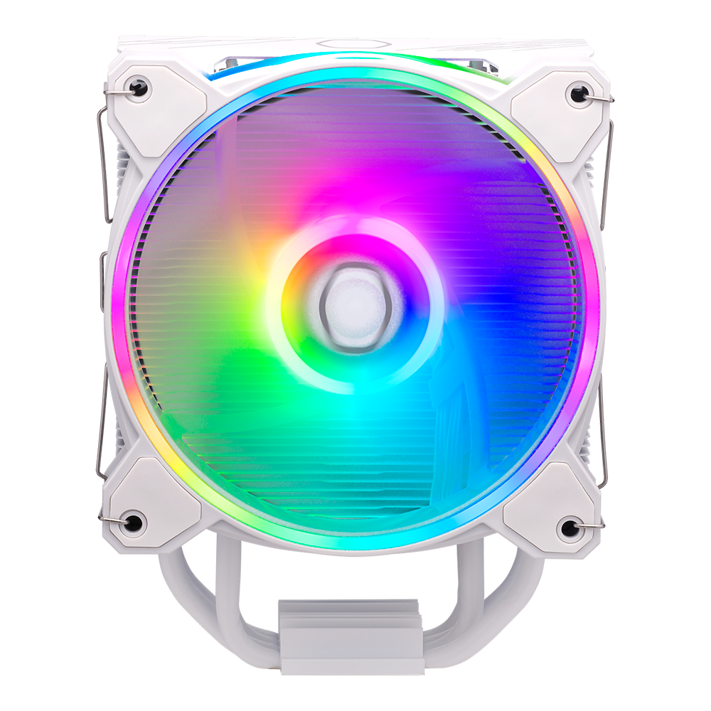 Disipador CPU Cooler Master Hyper 212 Halo 120mm, 650 - Blanco