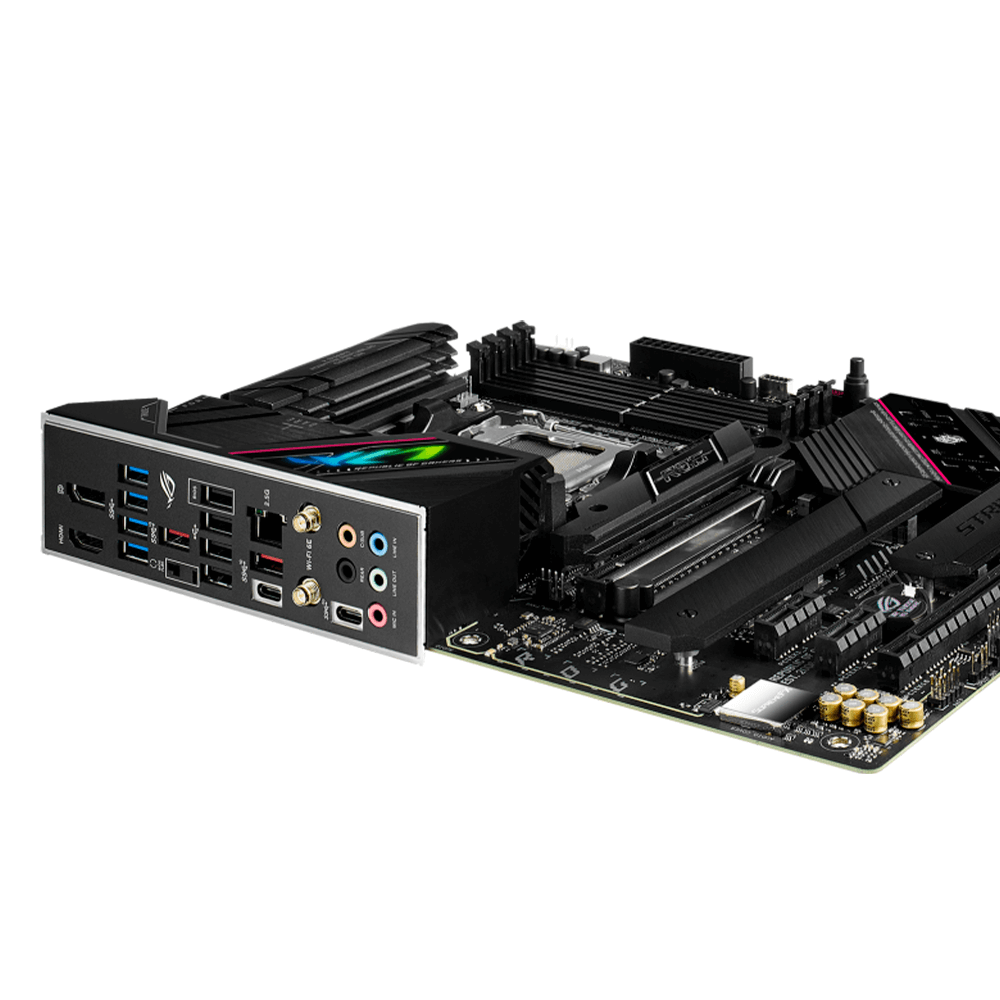 Tarjeta Madre ASUS ROG Strix B650E-F GAMING WIFI- S-AM5- ATX- Compatible con DDR5