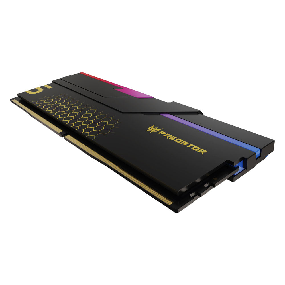 Memoria RAM DDR5 Predator Hermes RGB 32GB (2X16) 7200MHZ CL34 - Negro