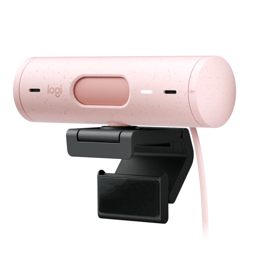 Camara Web Logitech BRIO 500 ROSA FHD 1080