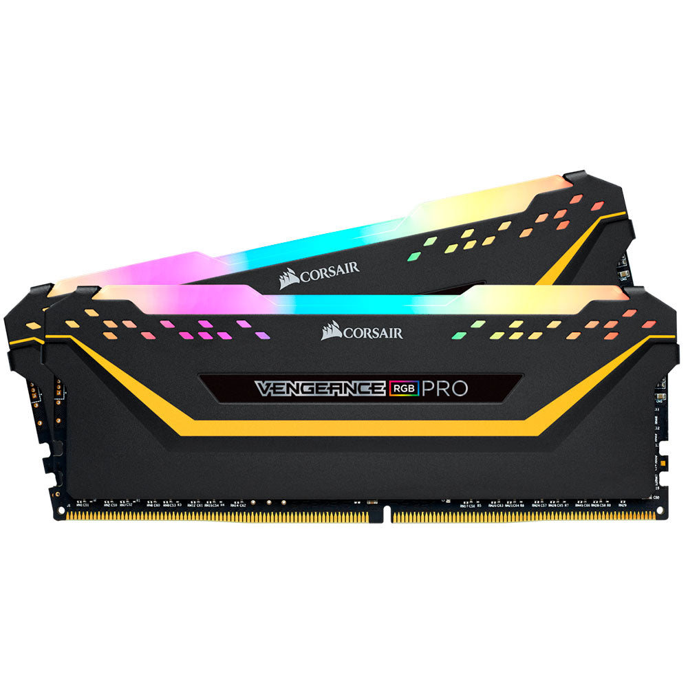 Memoria RAM DDR4 Corsair 16GB 3200MHZ (2X8GB) Vengeance RGB Pro Negro