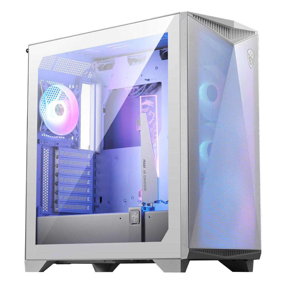 Gabinete MSI MPG GUNGNIR 300R AIRFLOW WHITE - ARGB - ATX