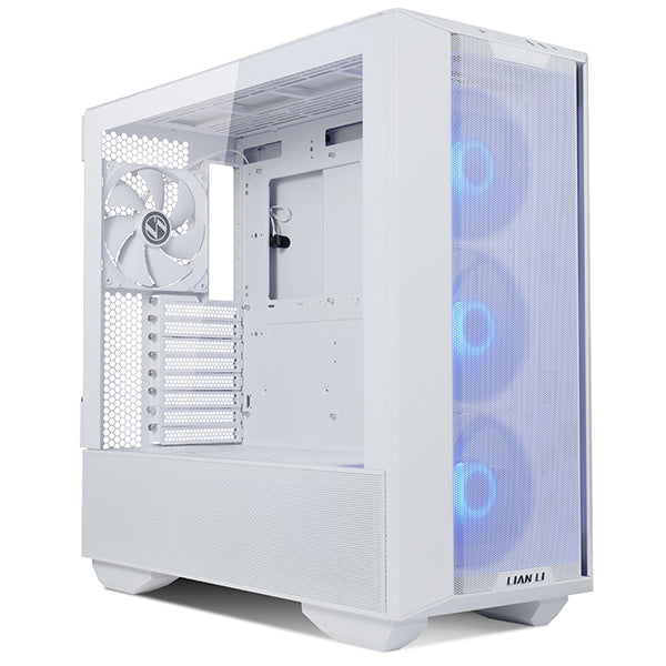 Gabinete Lian Li Lian Cool III RGB, Incluye 3 Ventiladores, ATX | Blanco