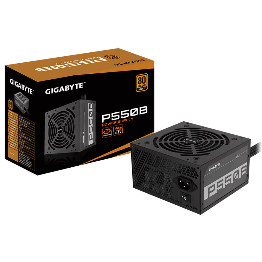 Fuente de poder Gigabyte GP-P550B - 550W - 80+ Bronze