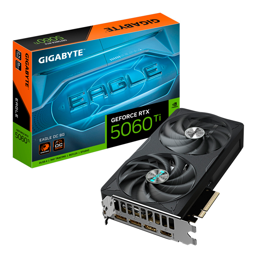 Tarjeta De Video Gigabyte RTX 5060TI Eagle OC 8GB