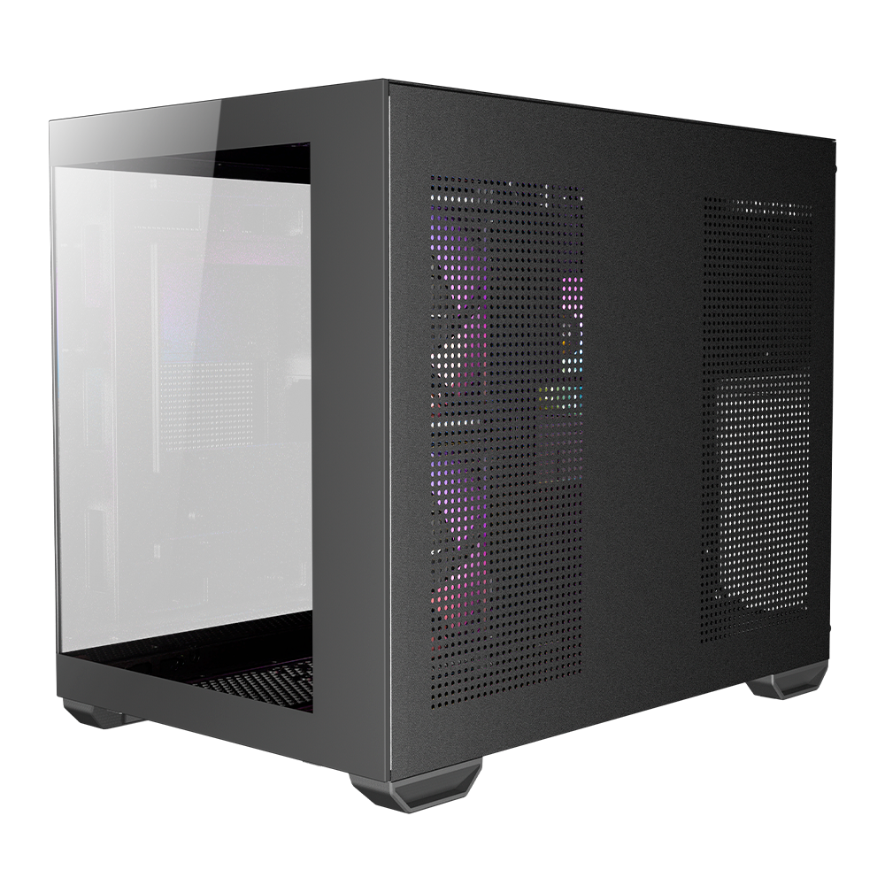 Gabinete Antec CX600M ARGB- Micro ATX- Negro