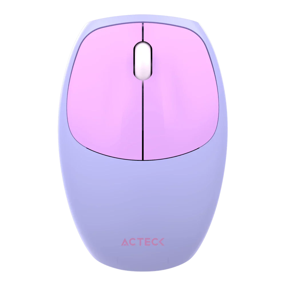 Kit Teclado Y Mouse Acteck Creator Chic MK475 | Inalámbrico | Morado