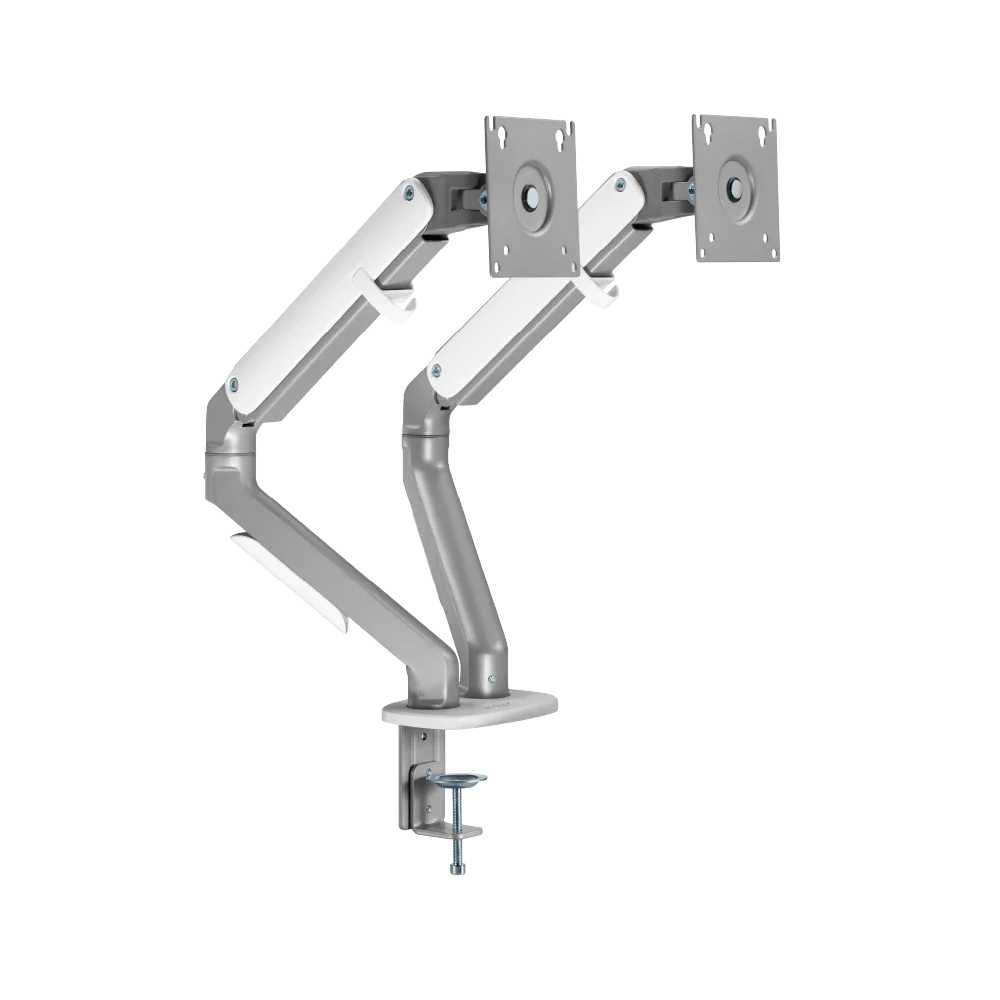 Soporte Para Monitor Acteck Enforce Motion SM626 | 2 Monitores 17"-32" Blanco