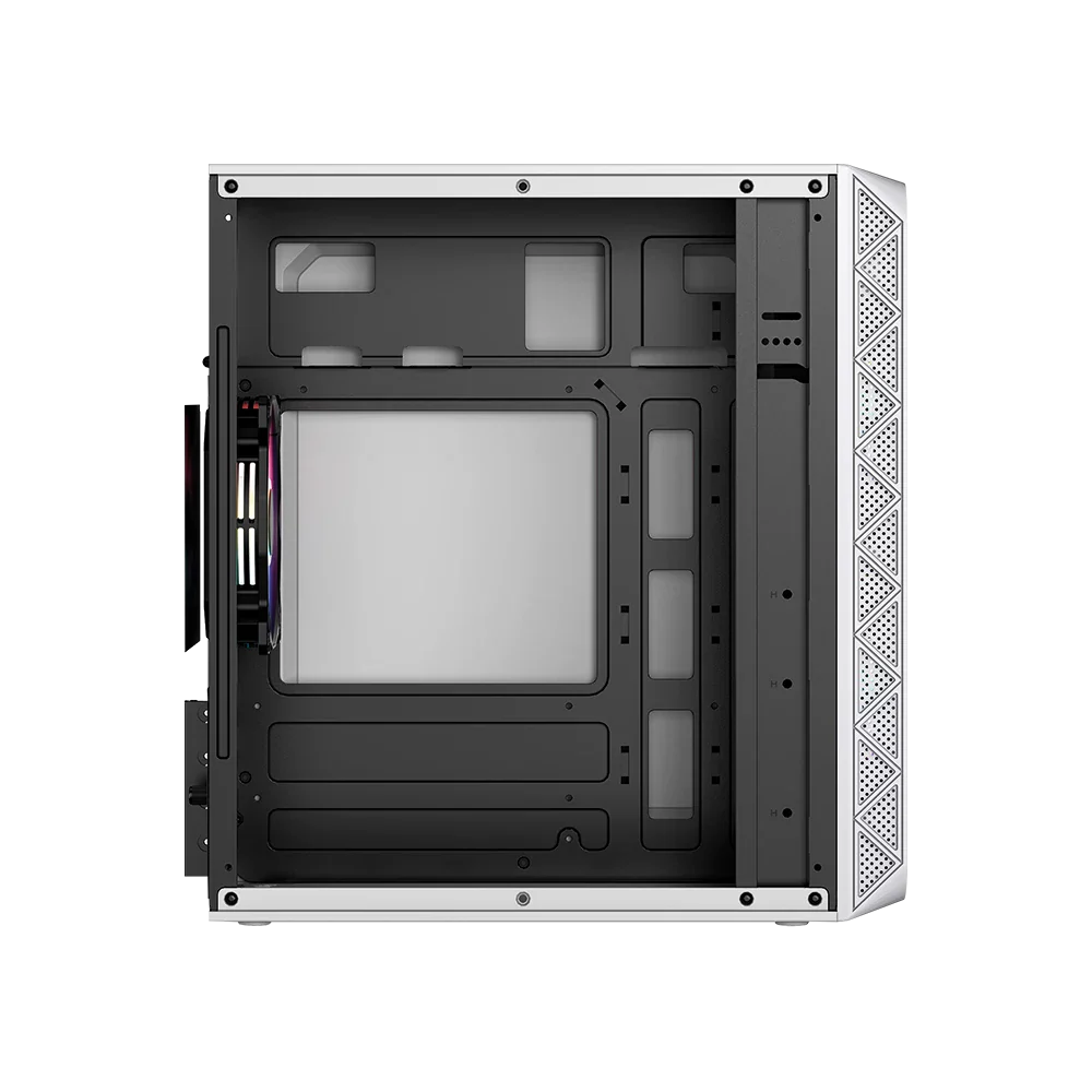 Gabinete Acteck DOOM PRO MESH GI730M- Micro ATX- Blanco