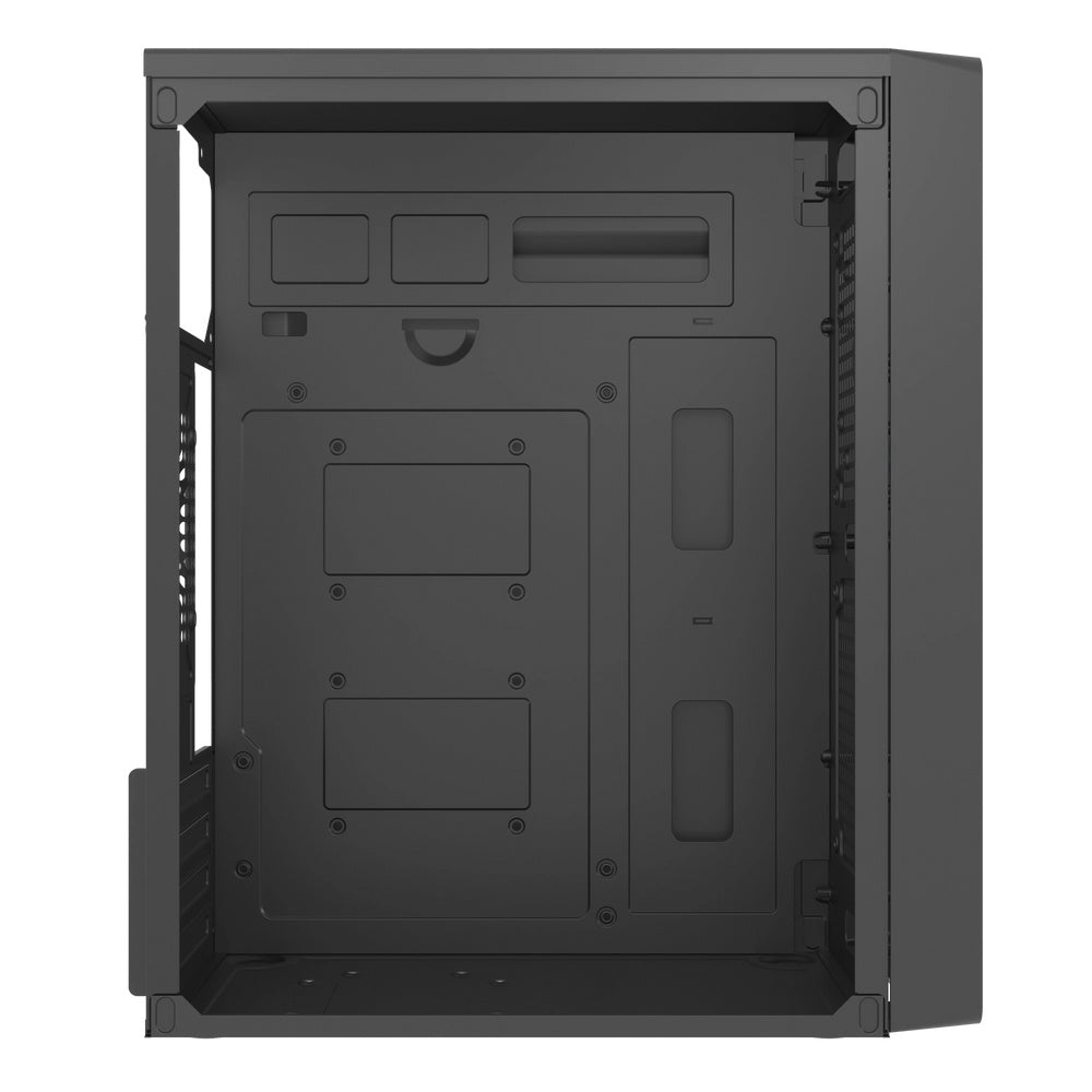 Gabinete Acteck Kioto Gc220F, Micro Atx, Incluye Fuente 500W, Negro