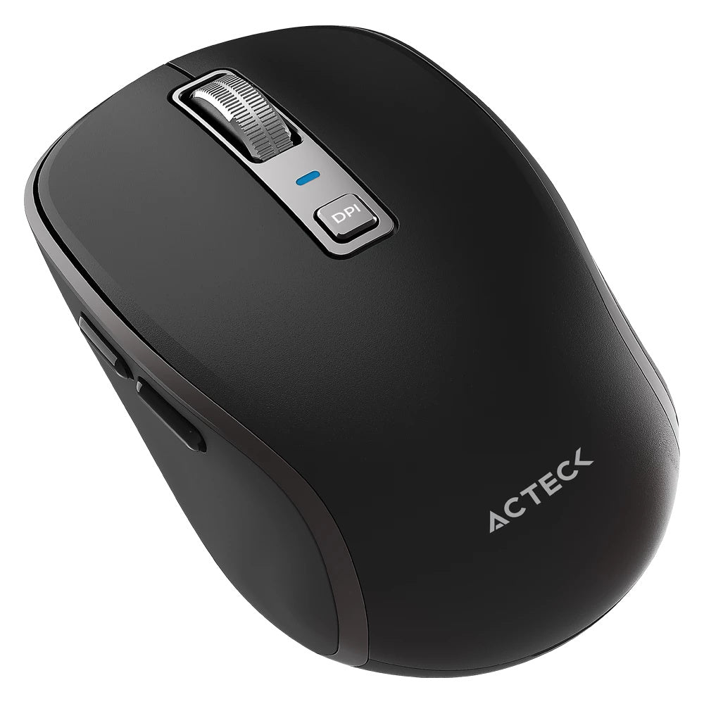 Mouse Inalambrico Acteck Optimize Trip Pro MI580, Negro.