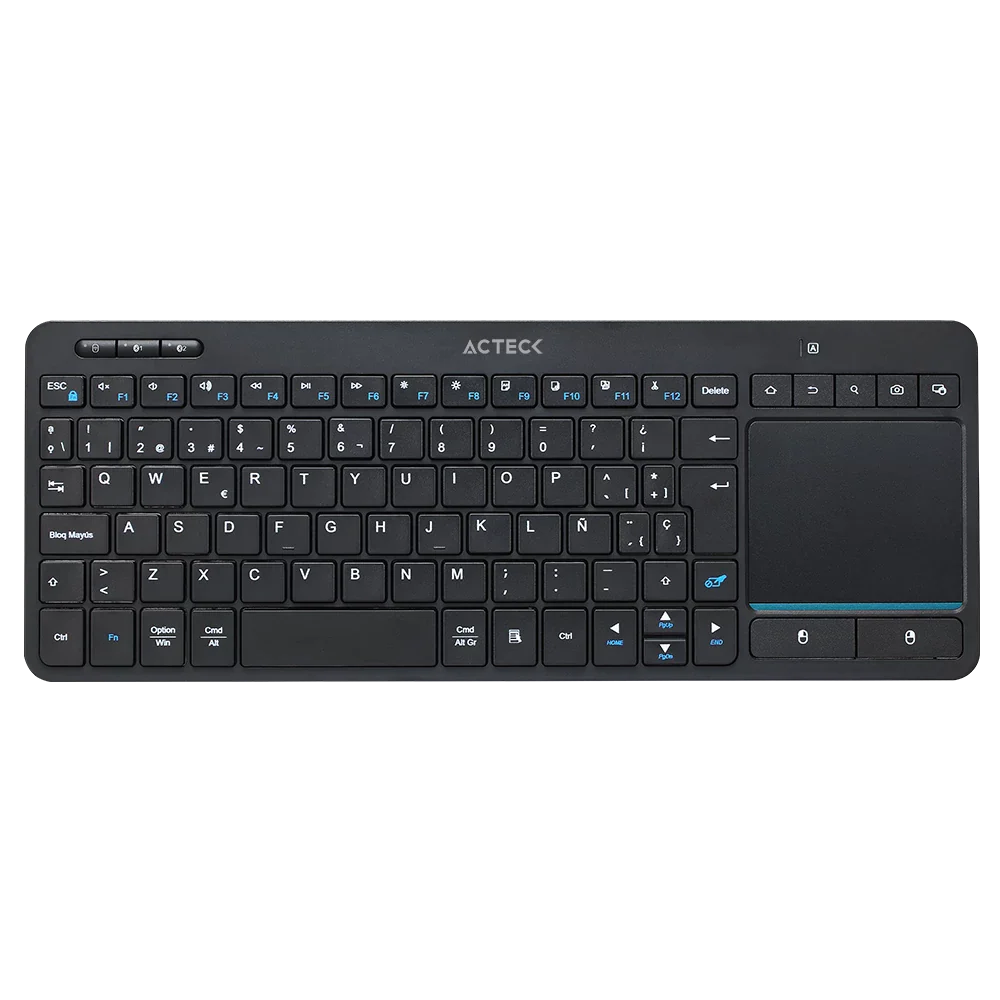 Teclado Acteck Inspire Smart TI707 Inalámbrico | Negro