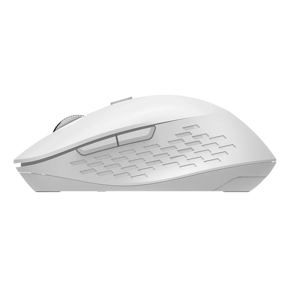 Mouse Inalambrico Acteck Optimize Flow MI480, 2.4 GHz, 1600 DPI, Blanco