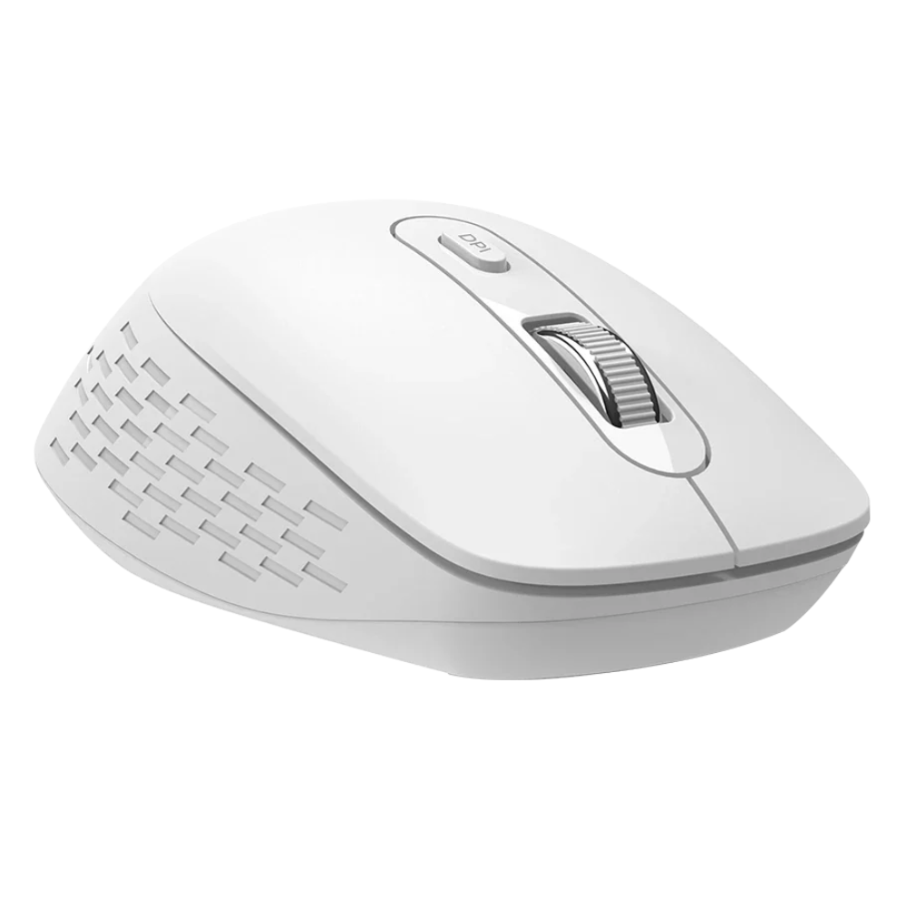 Mouse Inalambrico Acteck Optimize Flow MI480, 2.4 GHz, 1600 DPI, Blanco