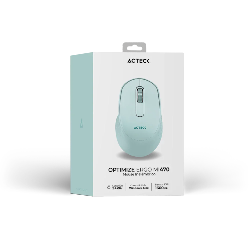 Mouse Acteck Optimize Ergo MI470 Inalámbrico | Tiffany