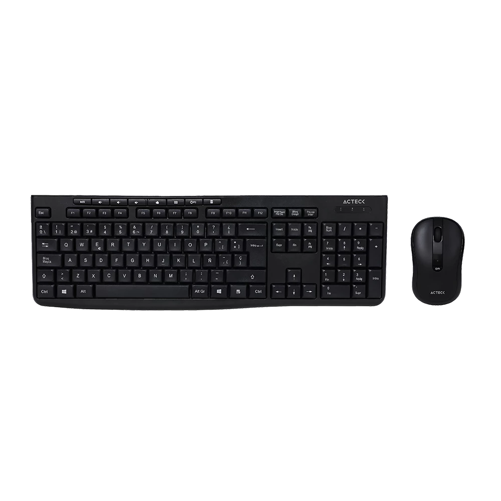 Kit Teclado Y Mouse Inalambrico Acteck (AC-939935) Creator Prime MK225
