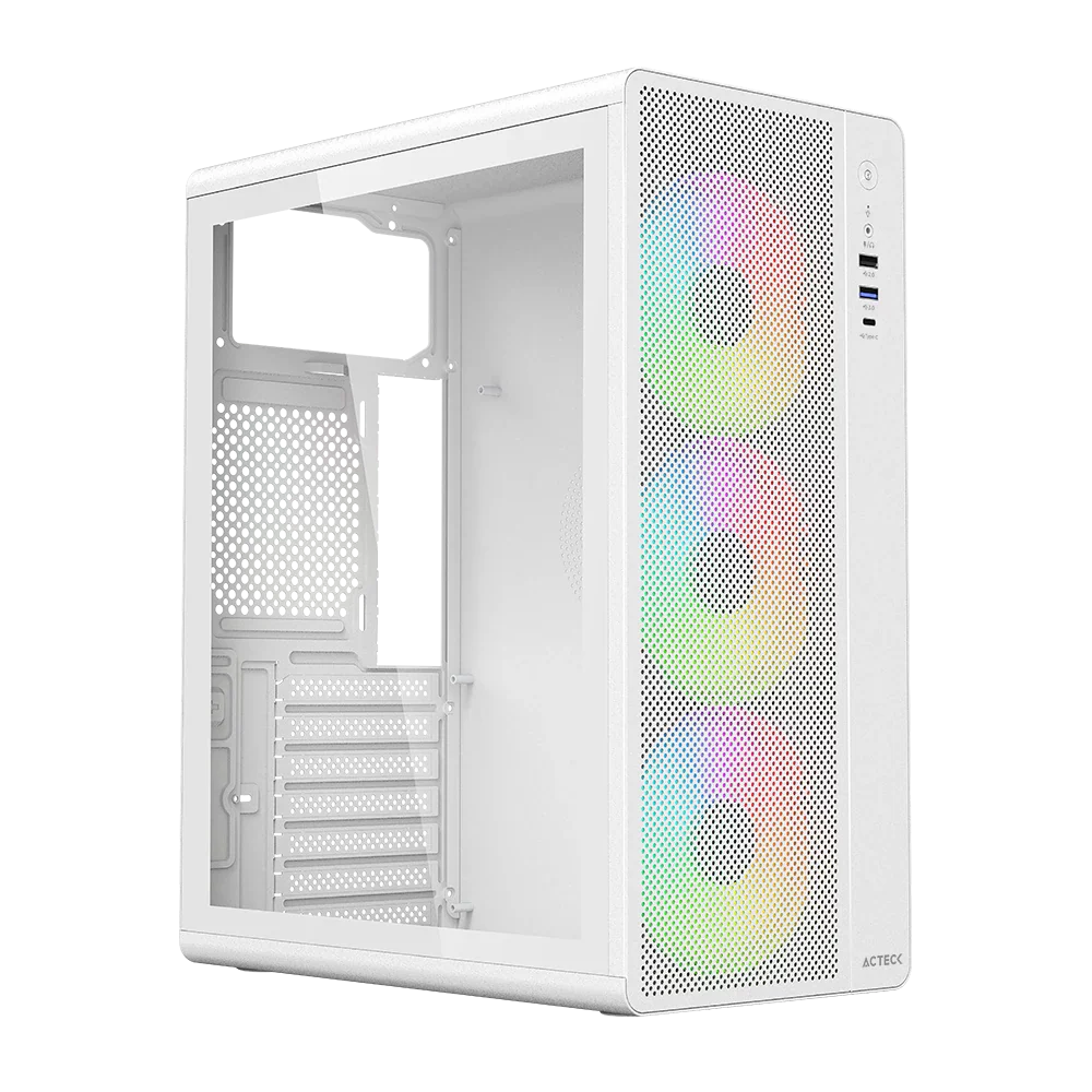 Gabinete Media Torre | Essen Pro X GM767 | Blanco