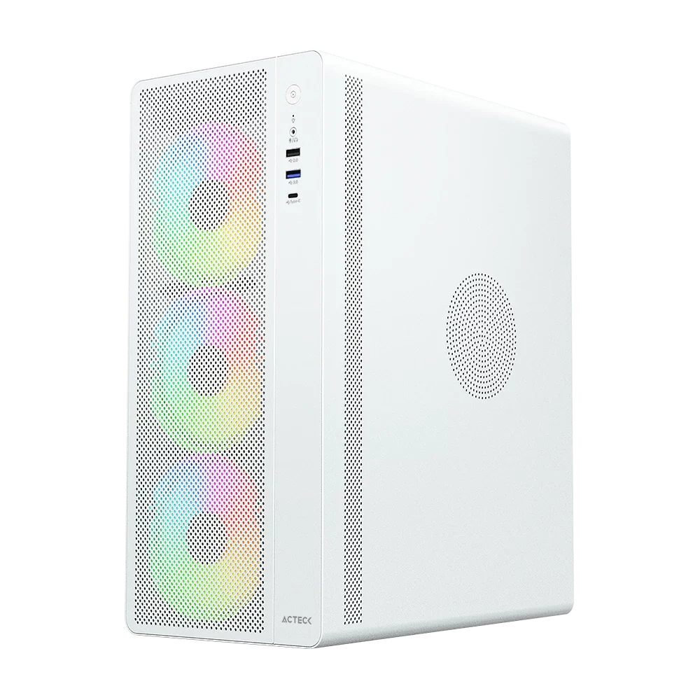 Gabinete Media Torre | Essen Pro X GM767 | Blanco
