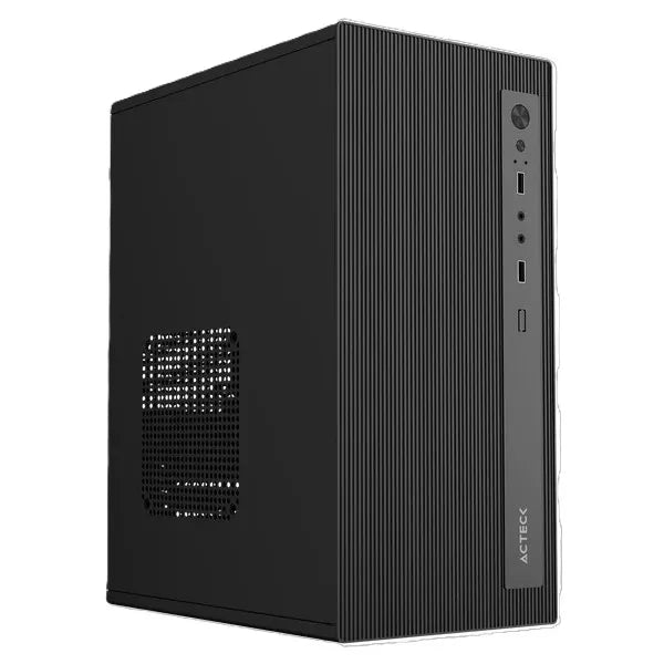 Gabinete Acteck Mini III GI215M, Micro-ATX/Mini-ITX, Incluye Fuente de poder 500W, Negro