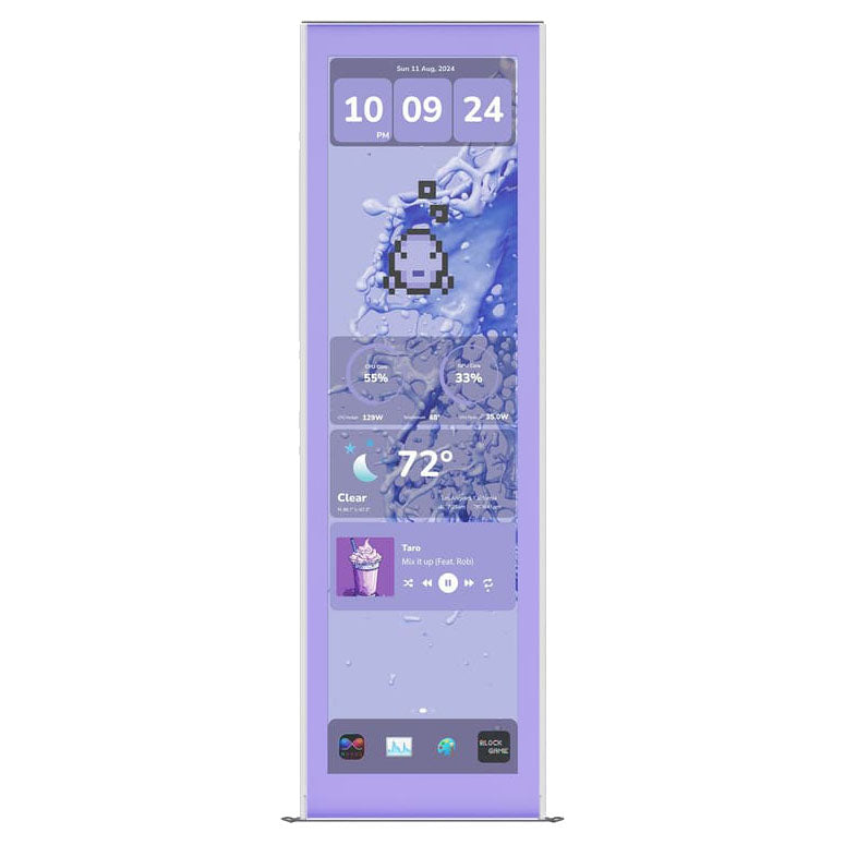 Pantalla Táctil LCD Hyte Y70 Touch Infinity Display Upgrade, Lila