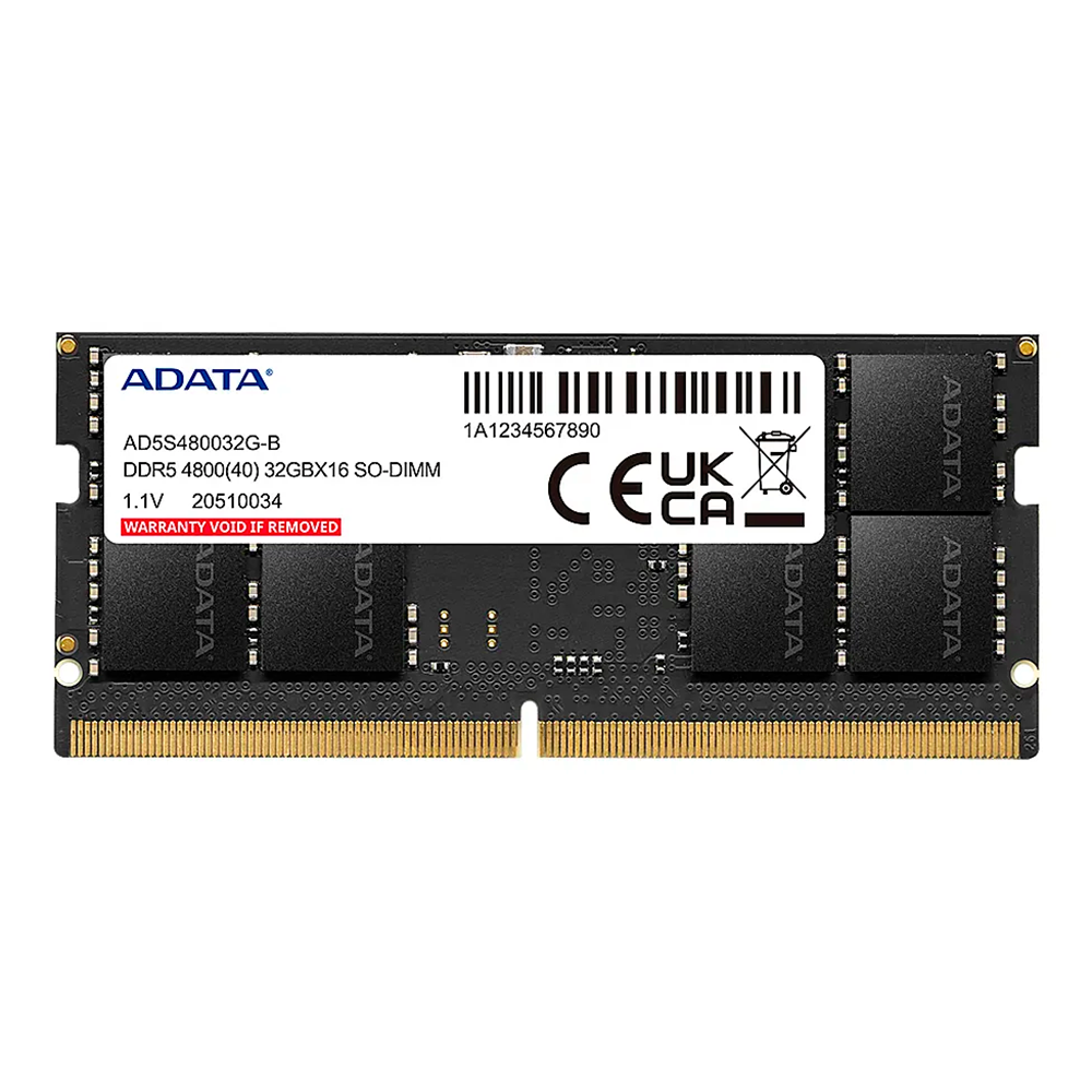 Memoria RAM SO-DIMM ADATA 32GB DDR5 4800MHz