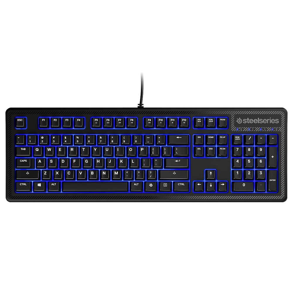 Teclado SteelSeries Apex 100 Gaming LED Azul