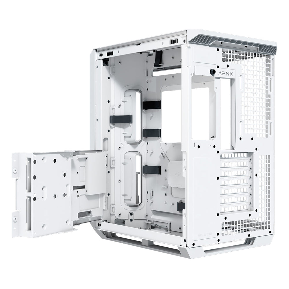 Gabinete APNX V1, ATX - Blanco